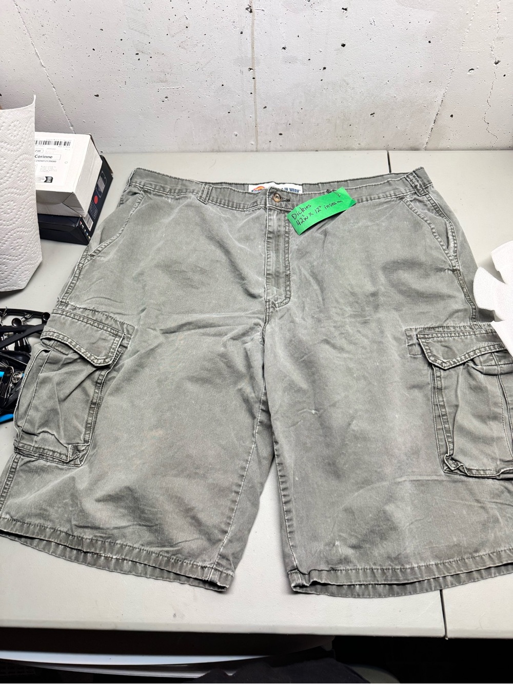Dickies Men's Cargo Shorts - Faded‎ Gray
